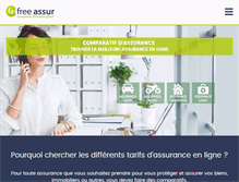 Tablet Screenshot of freeassur.com